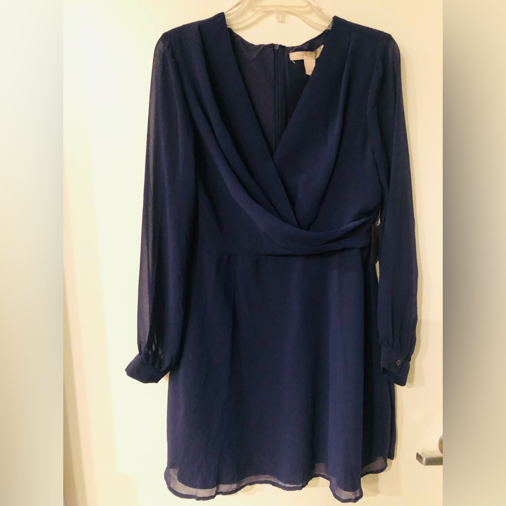 Forever 21 purple chiffon dress